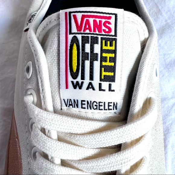 VANS Anthony Van Engelen Pro Skateboard Shoes (Size US Men's 9) White Suede - Picture 6 of 9